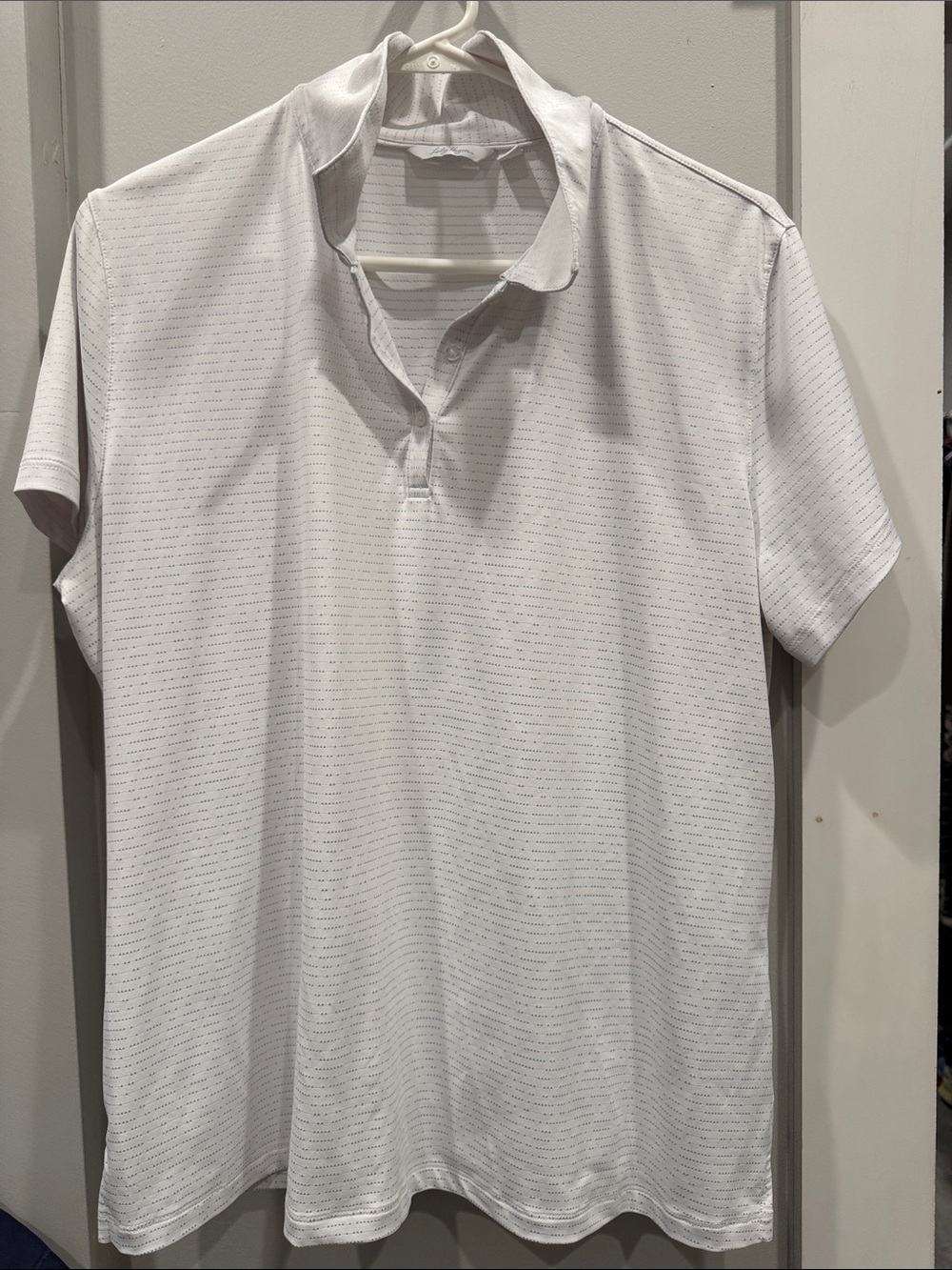 Women’s White Performance Polo Shirt